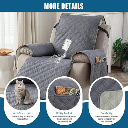 ComfortsHaven™ Waterproof Recliner Chair Cover
