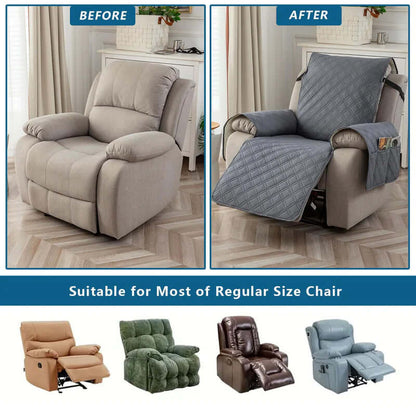 ComfortsHaven™ Waterproof Recliner Chair Cover