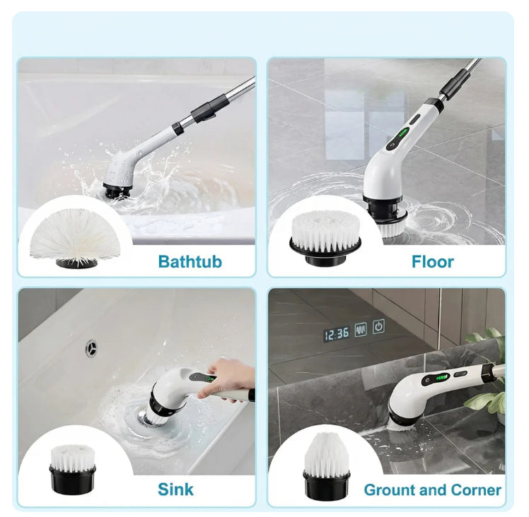 ComfortsHaven ™Electric Spin Scrubber