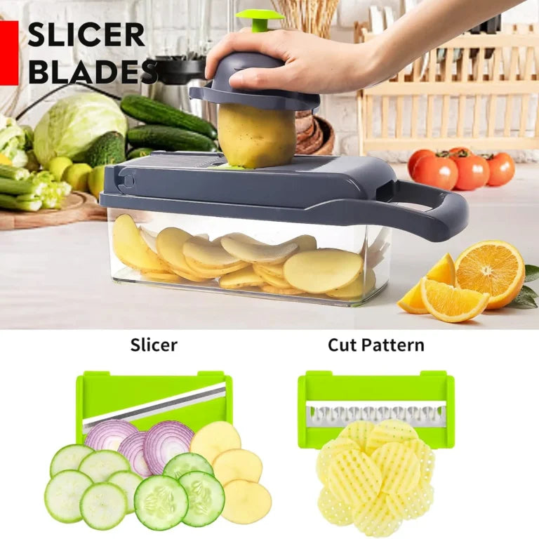 ComfortsHaven™ 14-in-1 Vegetable Chopper