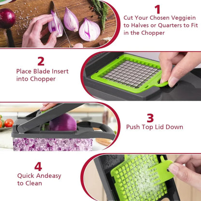 ComfortsHaven™ 14-in-1 Vegetable Chopper