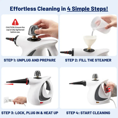 ComfortsHaven™ Handheld Steam Cleaner