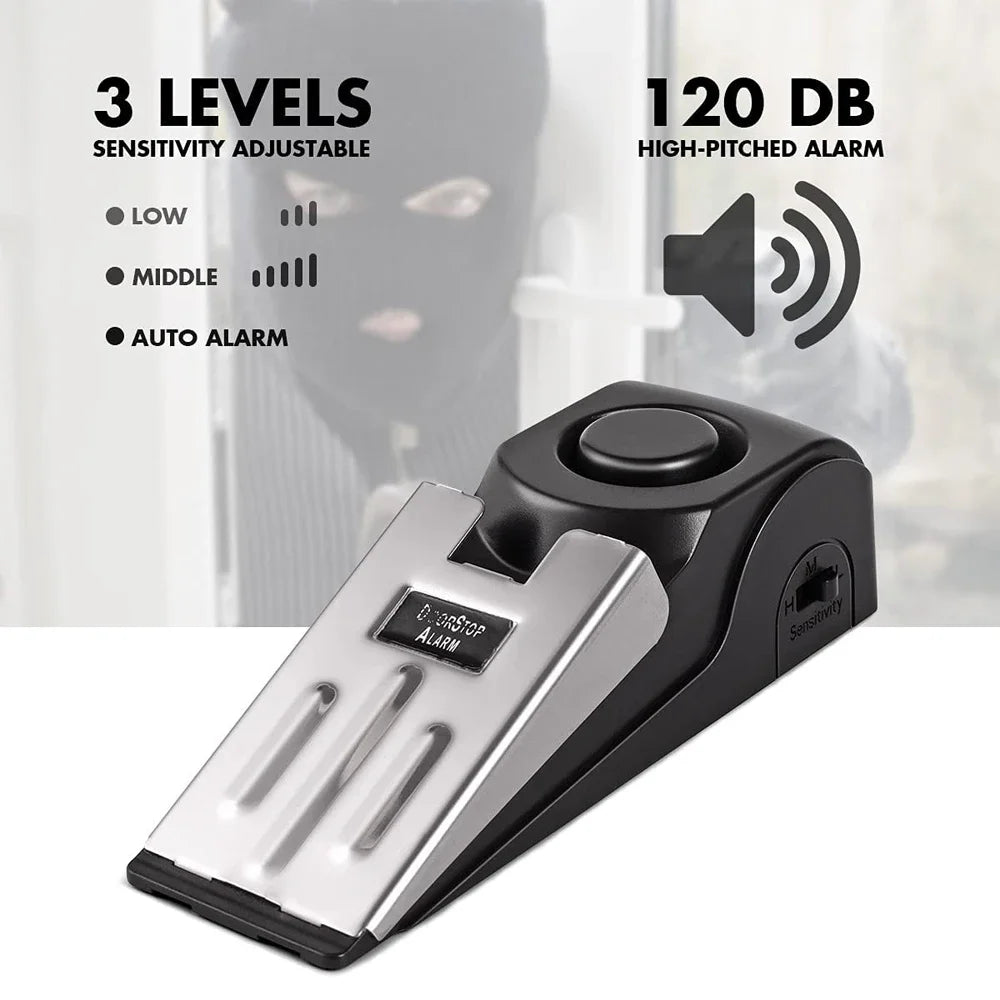 ComfortsHaven™ Portable Alarm Door Stopper