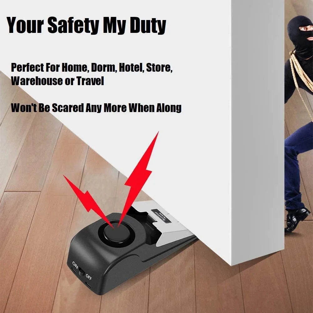 ComfortsHaven™ Portable Alarm Door Stopper