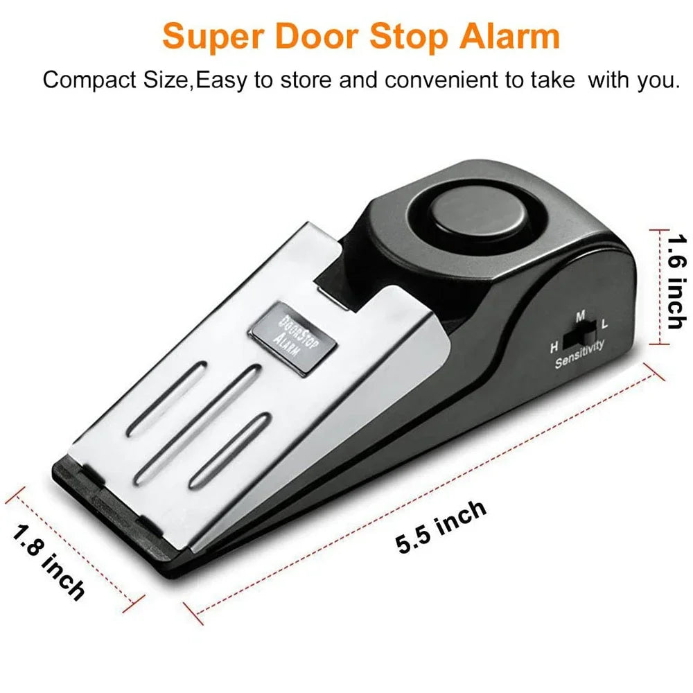 ComfortsHaven™ Portable Alarm Door Stopper