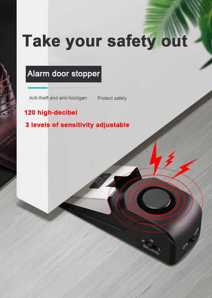 ComfortsHaven™ Portable Alarm Door Stopper